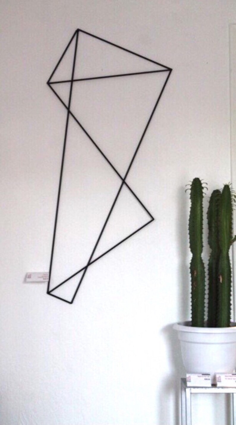Contemporary Modern Art | Minimalist Metal Sculpture | Abstract Home ...