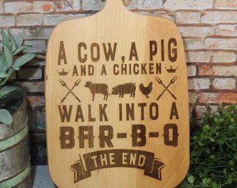 Funny BBQ Cutting Board, Kitchen Decor, Grilling, Father's Day Gifts, Gifts for Men, Funny Dad gifts, Cutting Boards, Engraved Cutting Board
