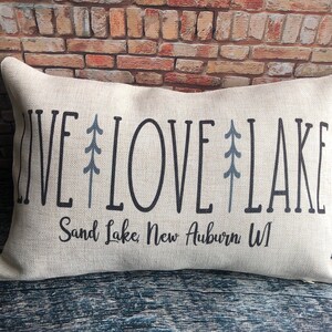 We are Lake People Pillow