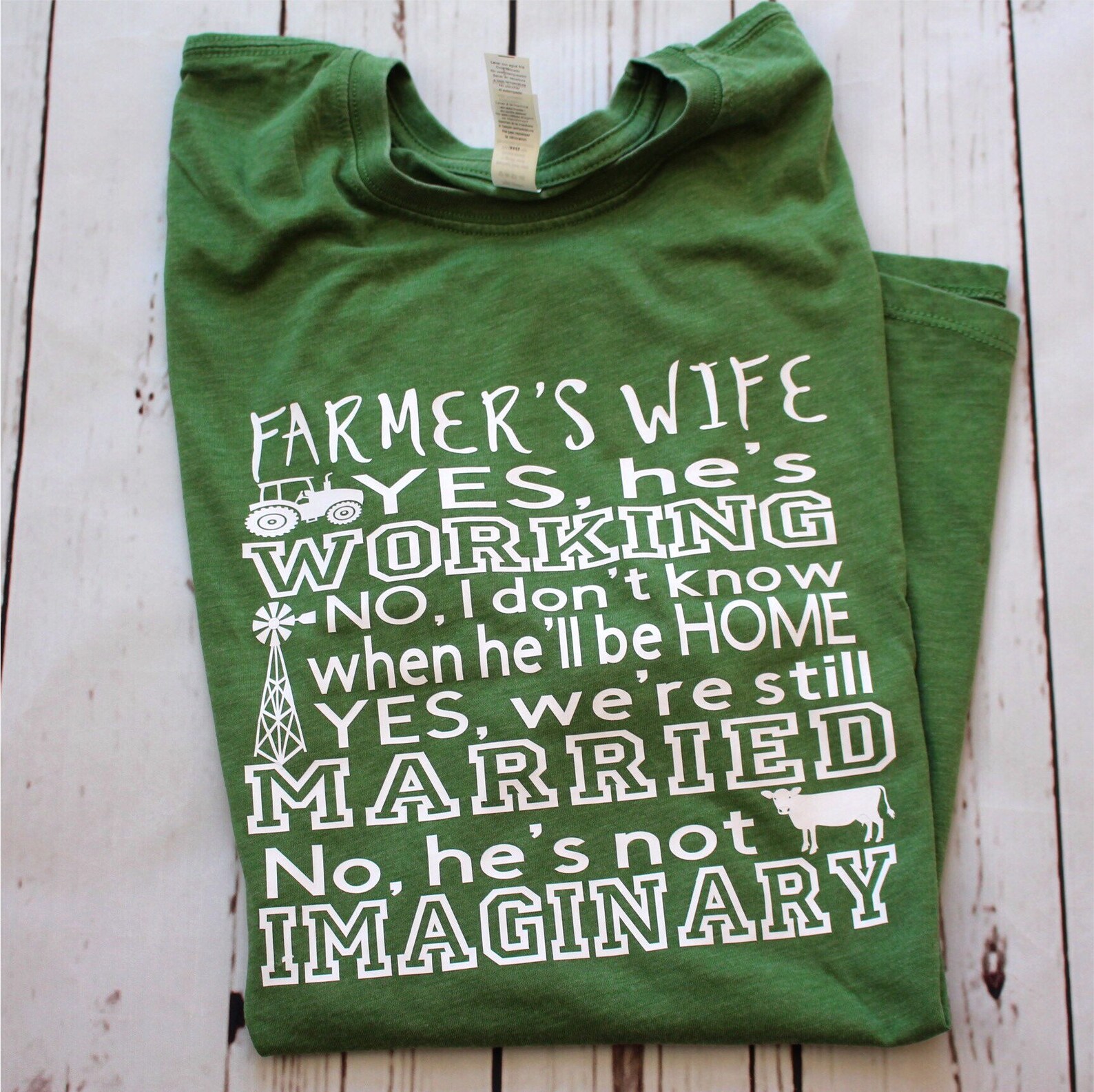 Funny Farmer's Wife Shirt Funny Farming Shirts Farm Tee Etsy