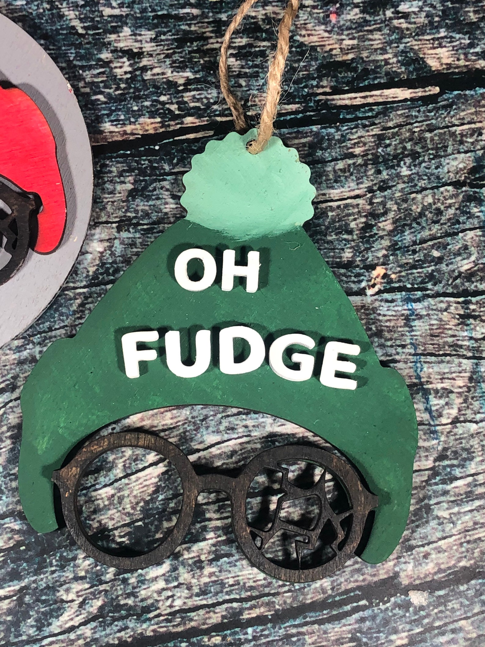 Oh Fudge Ornament Weihnachtsgeschichte Ornamente Bauernhaus  Etsy