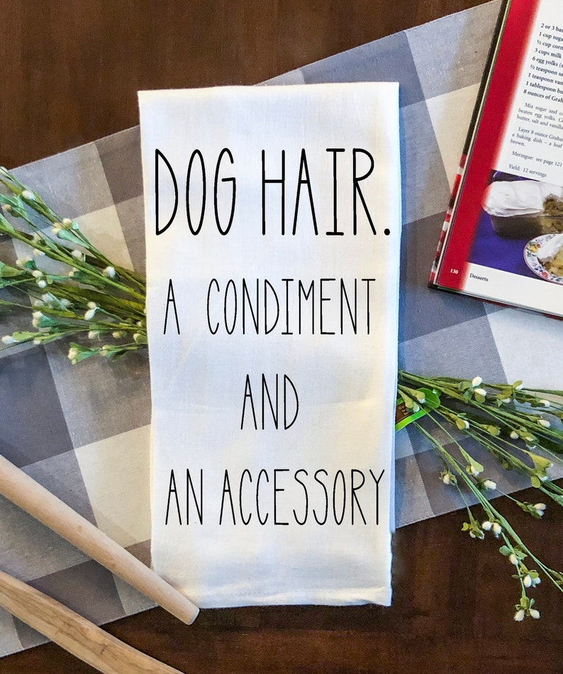 Funny Dog Kitchen Towel Funny Kitchen Towel Hand Towels Etsy