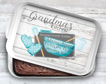 Grandma's Kitchen Personalized Cake Pan, Casserole Dishes, Wedding Shower Gifts, Personalized Gifts, Cake Pans, Christmas Gifts, Baking Pans