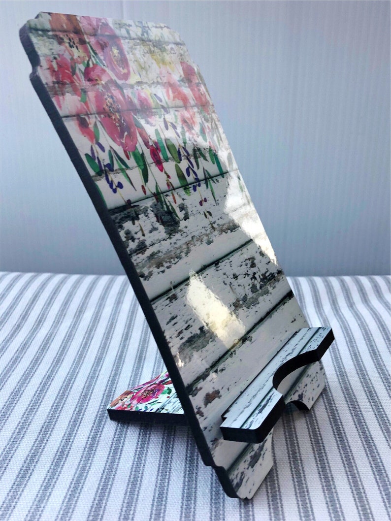 Fl Phone Holder Cell Desk Decor Easel