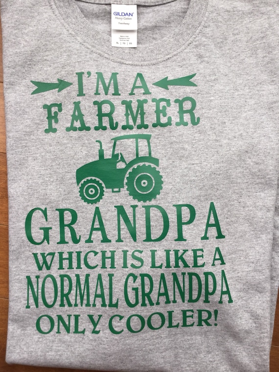 Farmer grandpa shirt Clearance