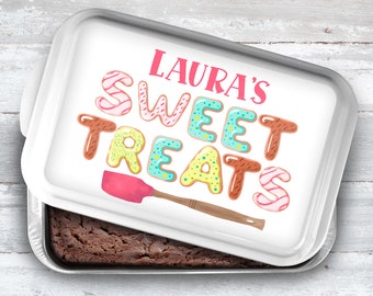 Sweet Treats Personalized Cake Pan, Casserole Dishes, Wedding Shower Gifts, Personalized Gifts, Cake Pans, Christmas Gifts, Baking Pans