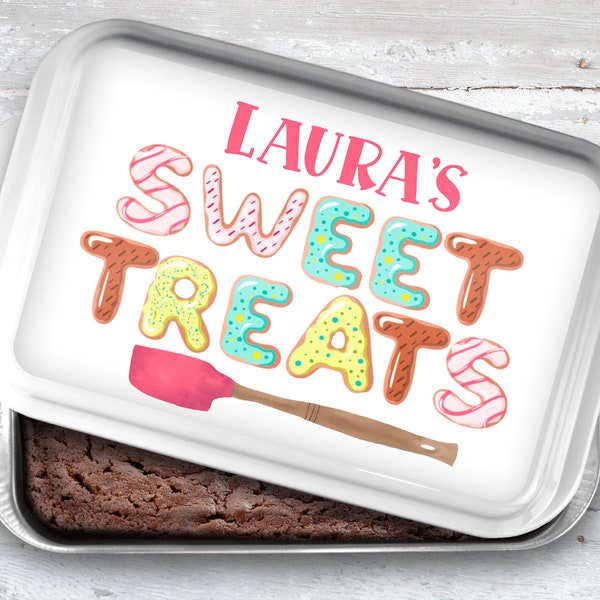 Sweet Treats Personalized Cake Pan, Casserole Dishes, Wedding Shower Gifts, Personalized Gifts, Cake Pans, Christmas Gifts, Baking Pans