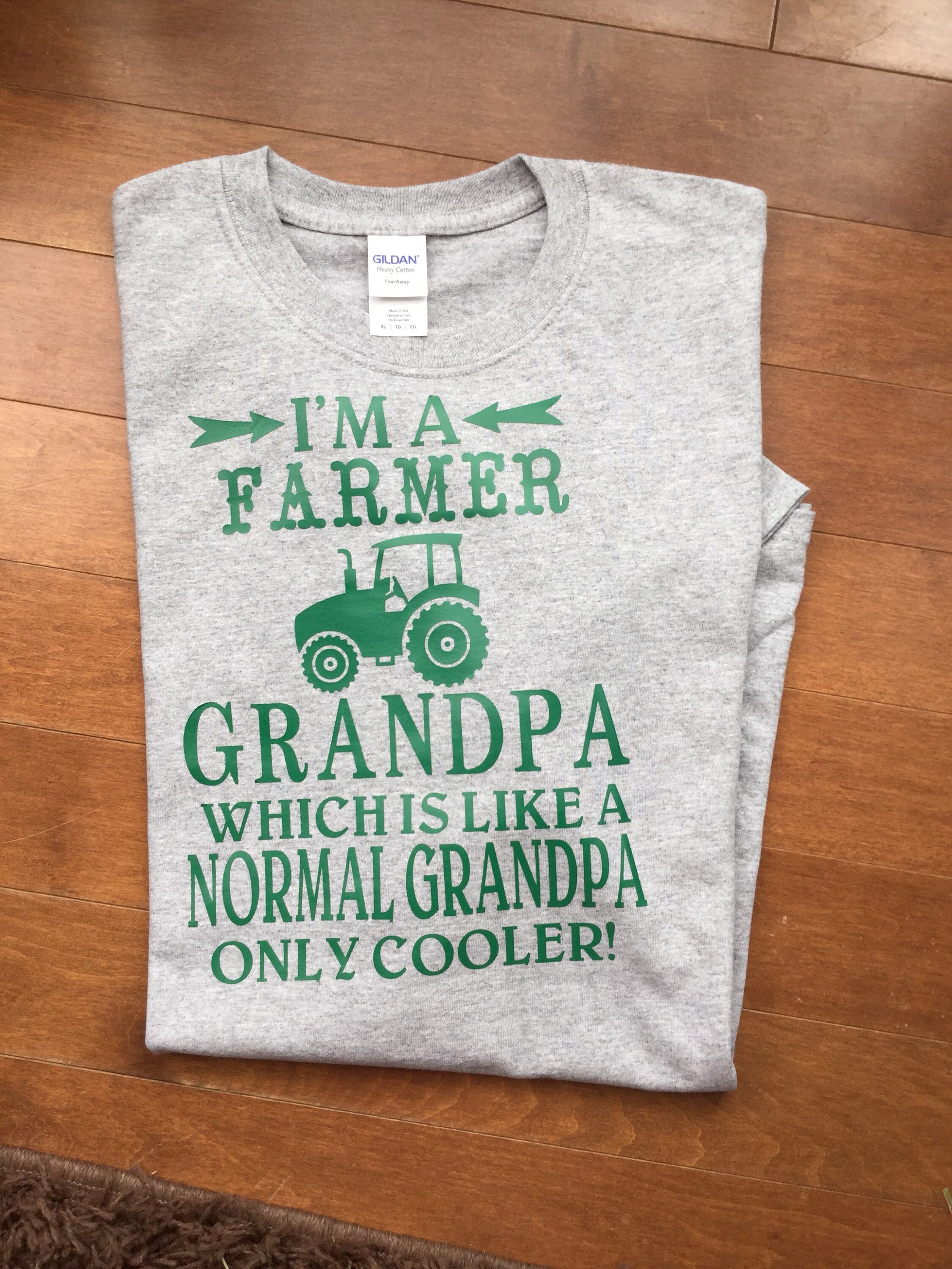 Farmer Grandpa Shirt Grandpa Shirt Tractor Shirts Etsy