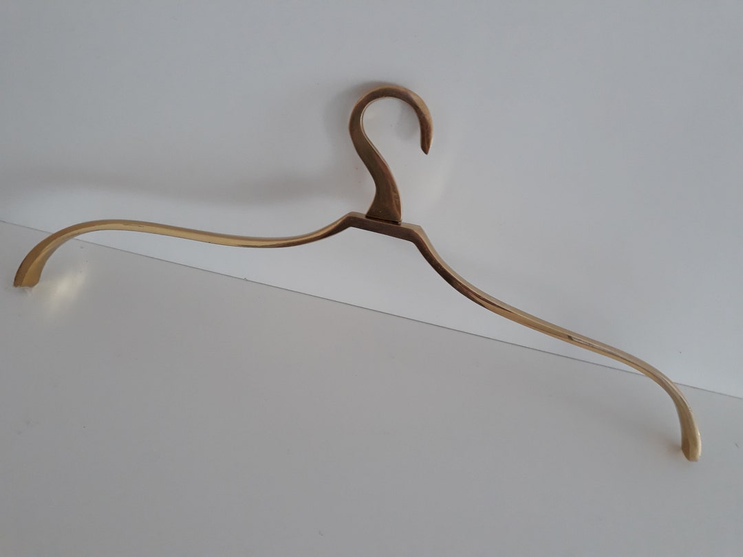 Beautiful Brass Vintage Clothes Hanger With Golden Glow. Etsy