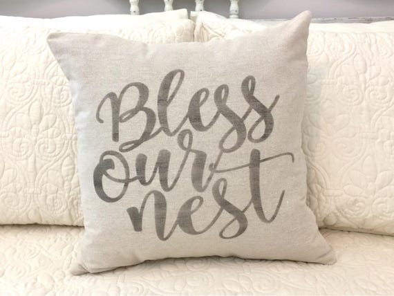 blessed nest pillow