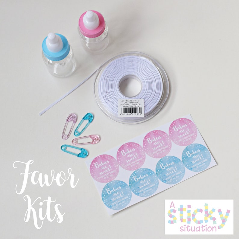 Personalized Baby Shower Favors Babies Are Sweet Favours Etsy