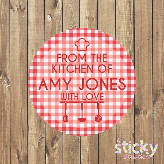 Download Personalized Baking Stickers Home Baked Stickers Baking | Etsy