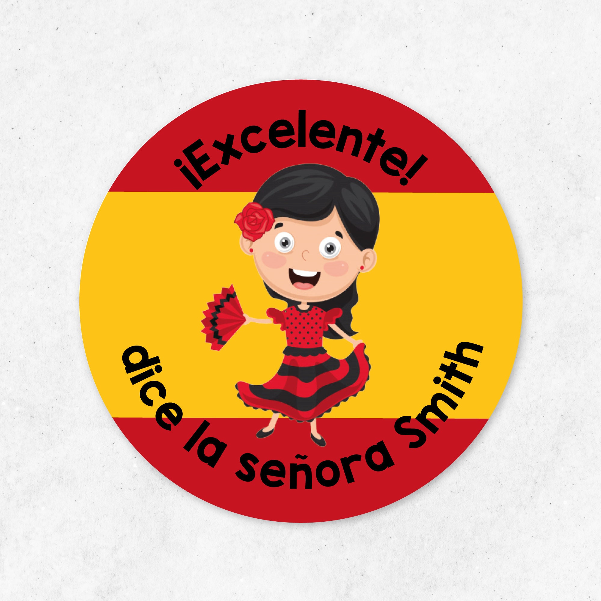 Celebra tus Logros (Spanish) Sparkle Stickers® – Large