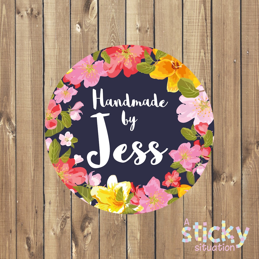 Product Labels Craft Labels Handmade by Stickers Hand Made Etsy UK