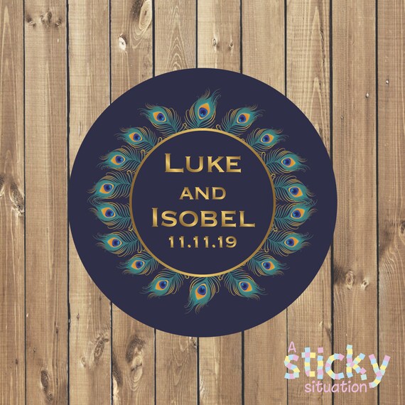 Personalized Wedding Stickers Wedding Labels Indian Wedding Etsy