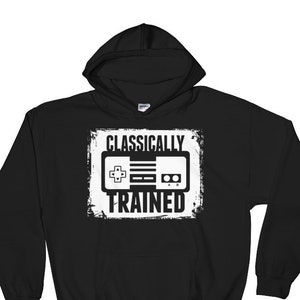 Klassiek geschoold, Video Game Hoodie Gaming Hoodie, gamer geschenken, gamer hoodie, videospel hoodie, gaming hoodie, videospel geschenken, gamer