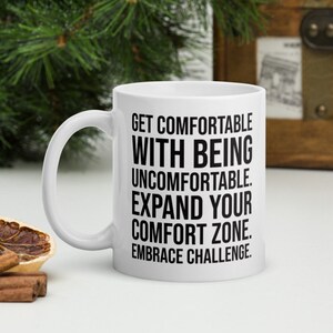 Comfort Zone, Mug, hustle, hustler, entrepreneur, success, motivational, motivation, trader, business, gym, workout, Mugs, Coffee Mug