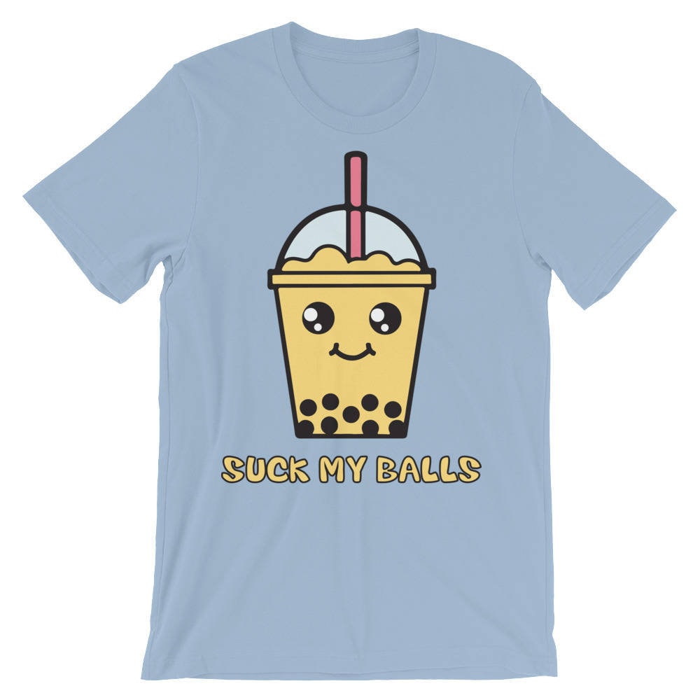 Suck My Balls Funny Bubble Tea Boba Japanese Anime | Etsy