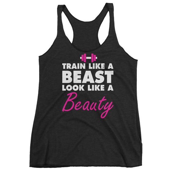 Train Like Beast Look Like Beauty Workout Tanks for Women -  Canada