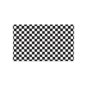 Checkered Pattern Pillow Case (black and white), checkers, checkered pattern, pattern, checkered, gifts for him, gifts for her, pillow