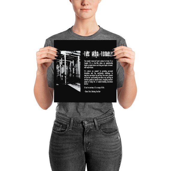 Temple gym t best sale shirt