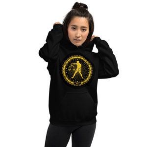 Libra Zodiac, Zodiac Sign, Astrology, Libra Sign, Gift for Libra, Libra Sign, Libra Symbol - Unisex Hoodie