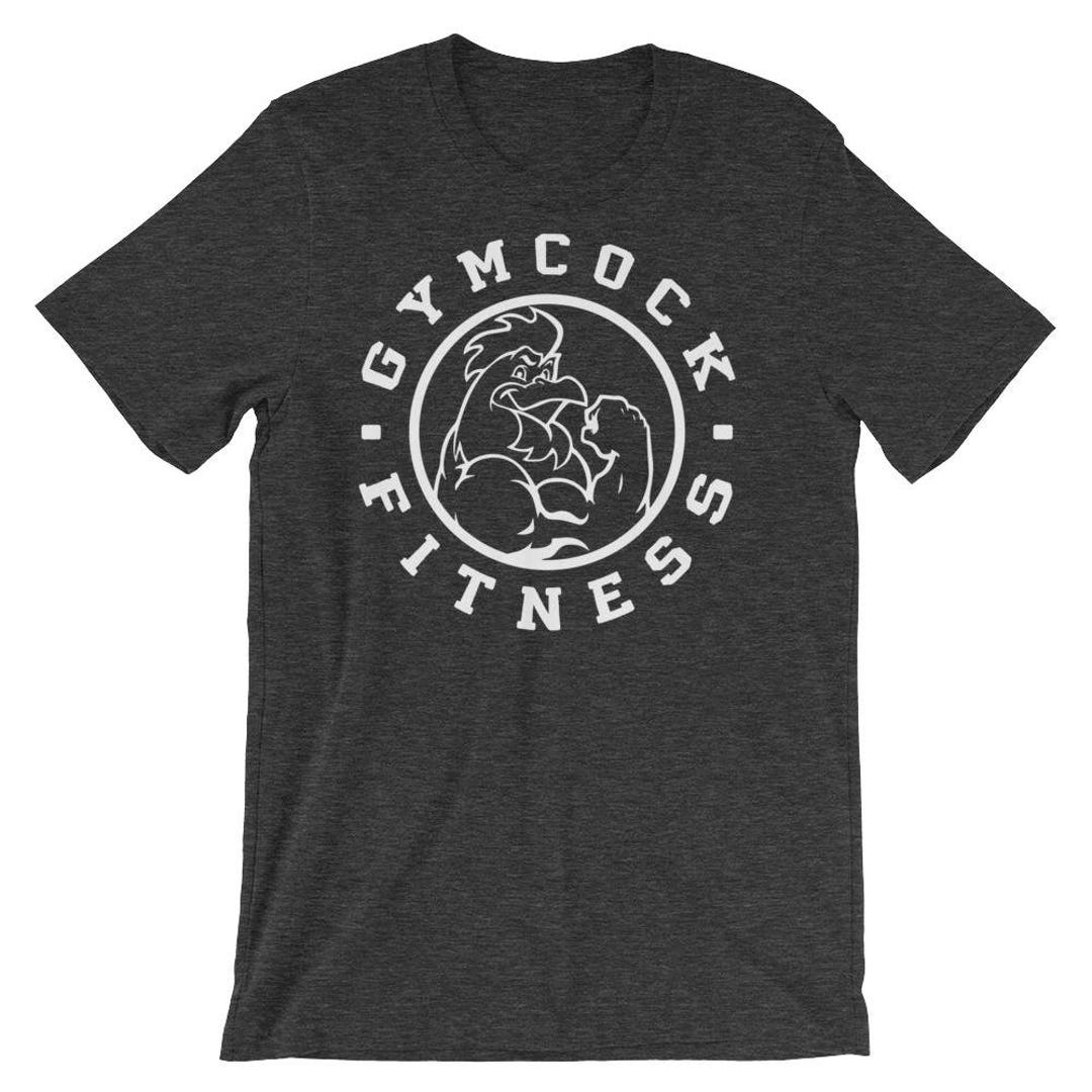 Gymcock Fitness, Gymshark Parody, Funny, Cartoon, Logo Gift for