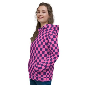 Checkerboard hoodie hot sale