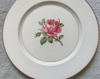 Replacement Ancestral Translucent China Manor Rose Dinner Plate