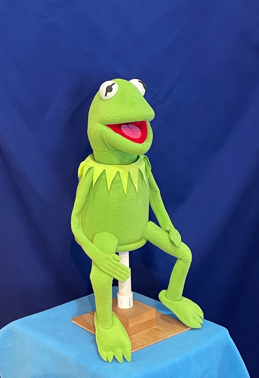 Frog Puppet. Green Frog Headcover Puppet Etsy