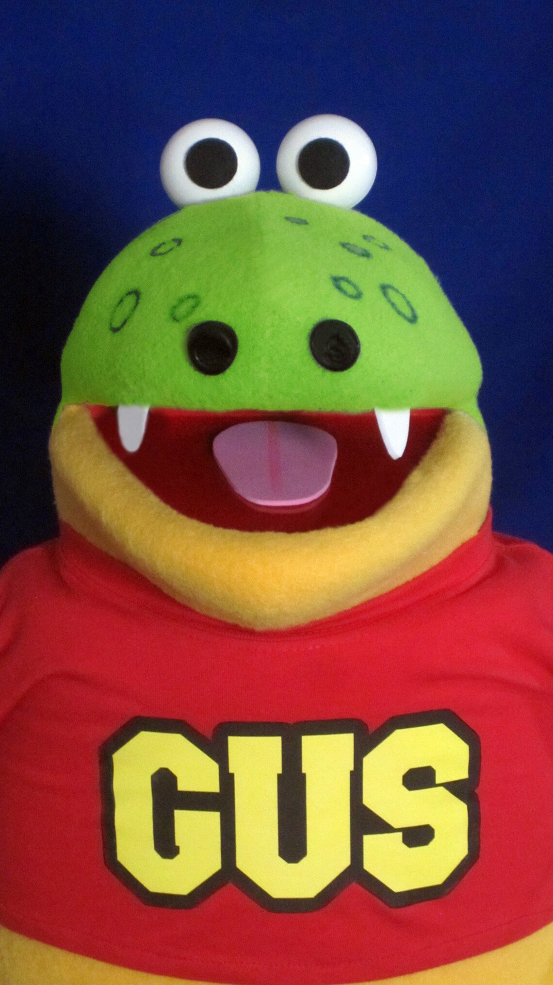 Gus the Gummy Gator Puppet. Original puppet as seen on | Etsy