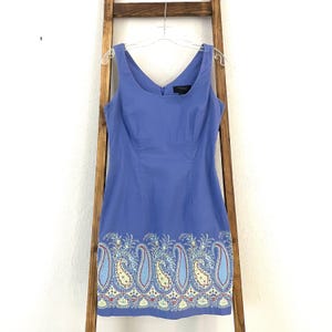dark blue maid dress Hadley Blue Floral Mini Dress by Sky To Moon - Size L