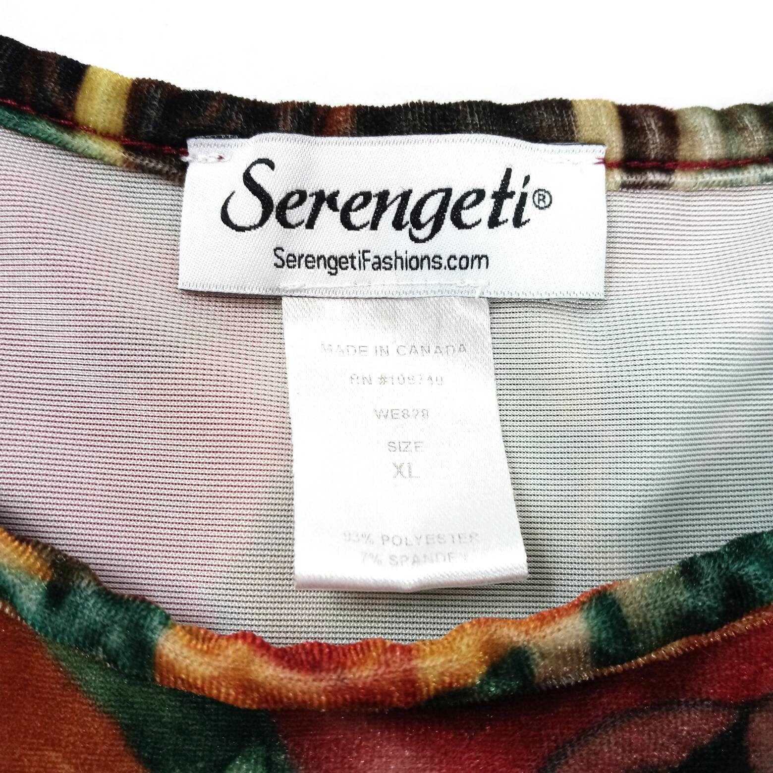 Serengeti Catalog Floral Stretch Velvet Long Sleeve Babydoll Etsy