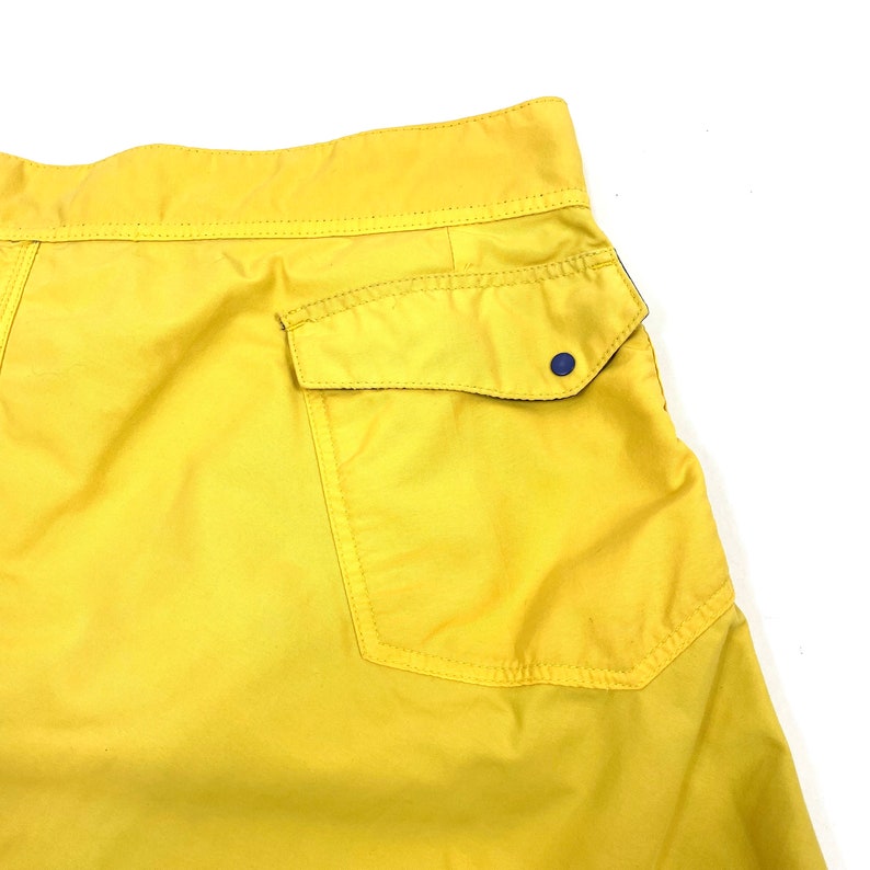 vintage Patagonia Bright Yellow Classic Board-shorts Taille 33 image 6