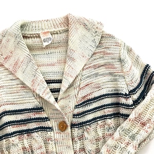70s Belted Cardigan - Etsy