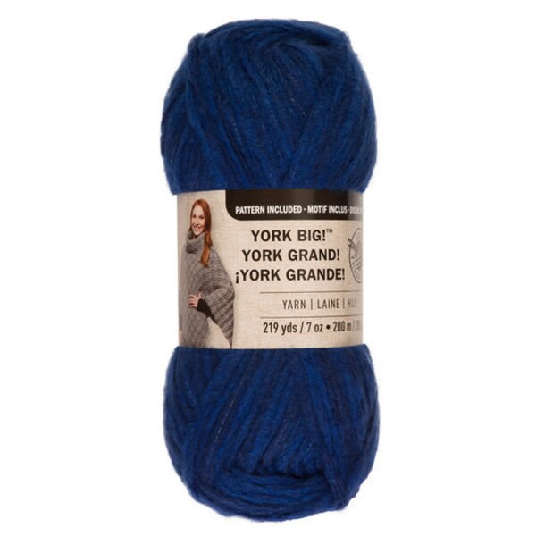 Loops and Threads York Big Yarn - Navy