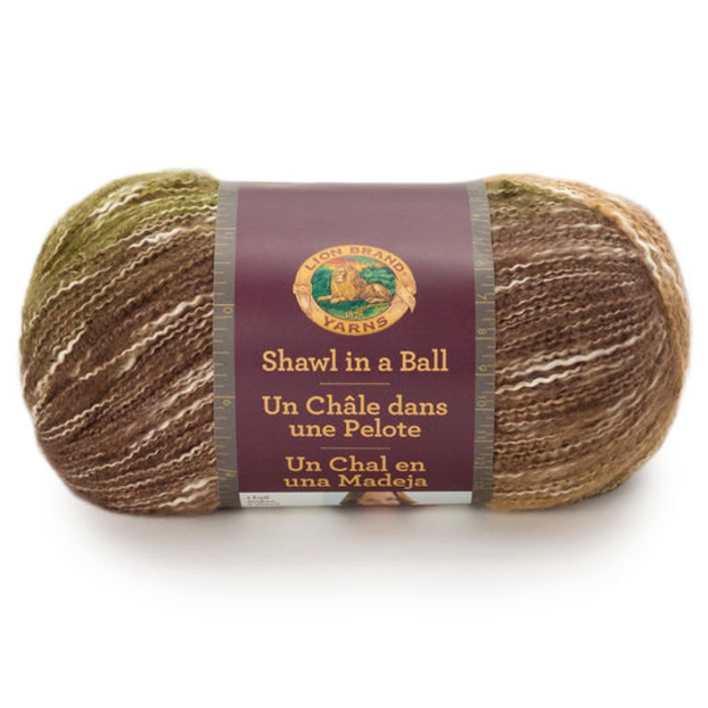 Shawl in a Ball Yarn Lion Brand Peaceful Earth