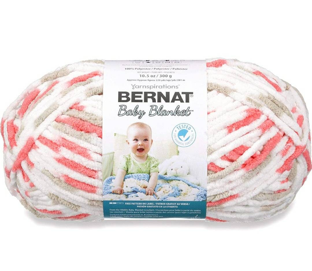 Bernat 2pk Medium Weight Polyester Velvet Baby Yarn by Bernat