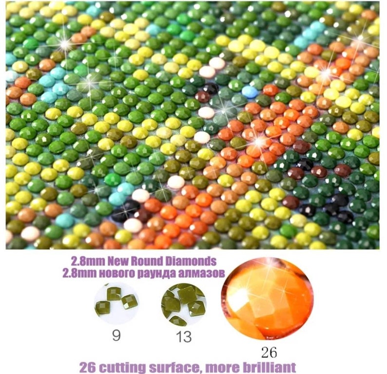 Scenic Diamond Painting Kit 55cm X 45cm A485 Mosaic Home Decor US Seller 5D DIY Full Round Drill
