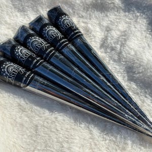 Cônes de gel Jagua bio, teinture foncée riche, prêts à l'emploi, Encre de tatouage temporaire naturelle, Encre Jagua, Tatouage temporaire Jagua, Cônes Jagua 20 g