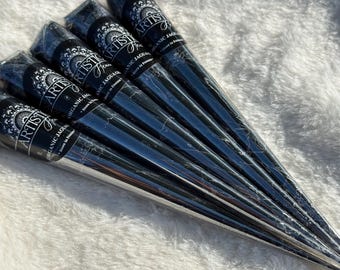 Organic Jagua Gel Cones Rich Dark Stain, Ready to Use, Natural Temporary Tattoo Ink, Jagua Ink, Temporary Jagua Tattoo, 20g Jagua Cones