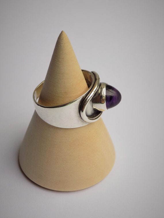 Erik Granit, Finland, Amethyst Stone Sterling Silv