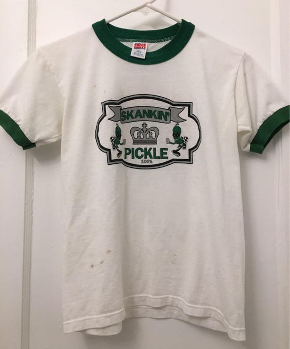 Authentic 90s Skankin' Pickle Concert T/ringer T - Etsy