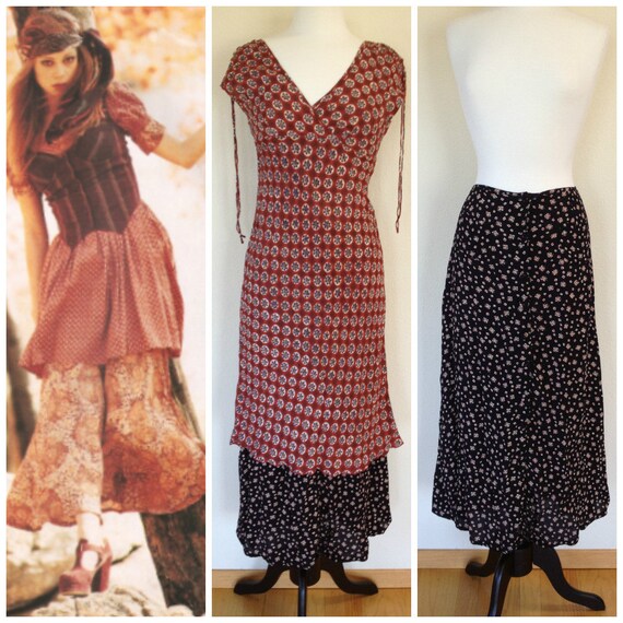 90s Vintage Rampage Midi Dress