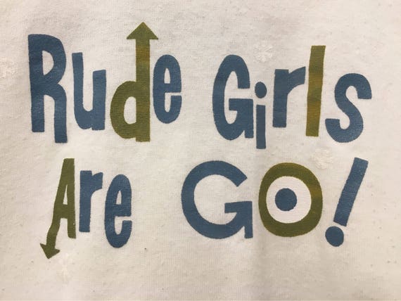 Authentic 90s Blunt/Rudegirls Ringer T-shirt