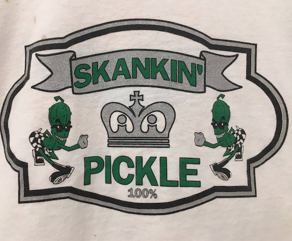 Authentic 90s Skankin' Pickle Concert T/ringer T - Etsy