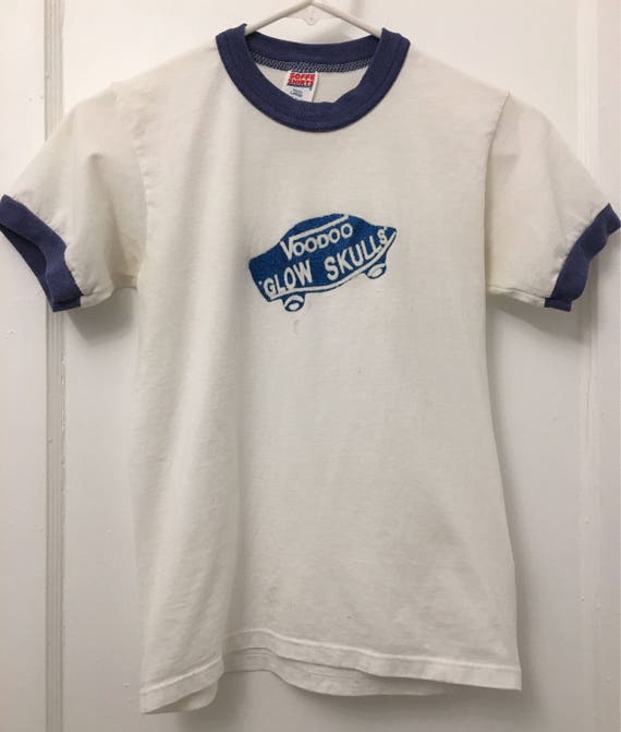 Vintage 90s Voodoo Glow Skulls Ringer T-shirt - Etsy