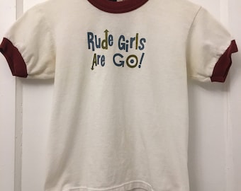 Authentisches 90er Blunt/Rudegirls Ringer T-Shirt