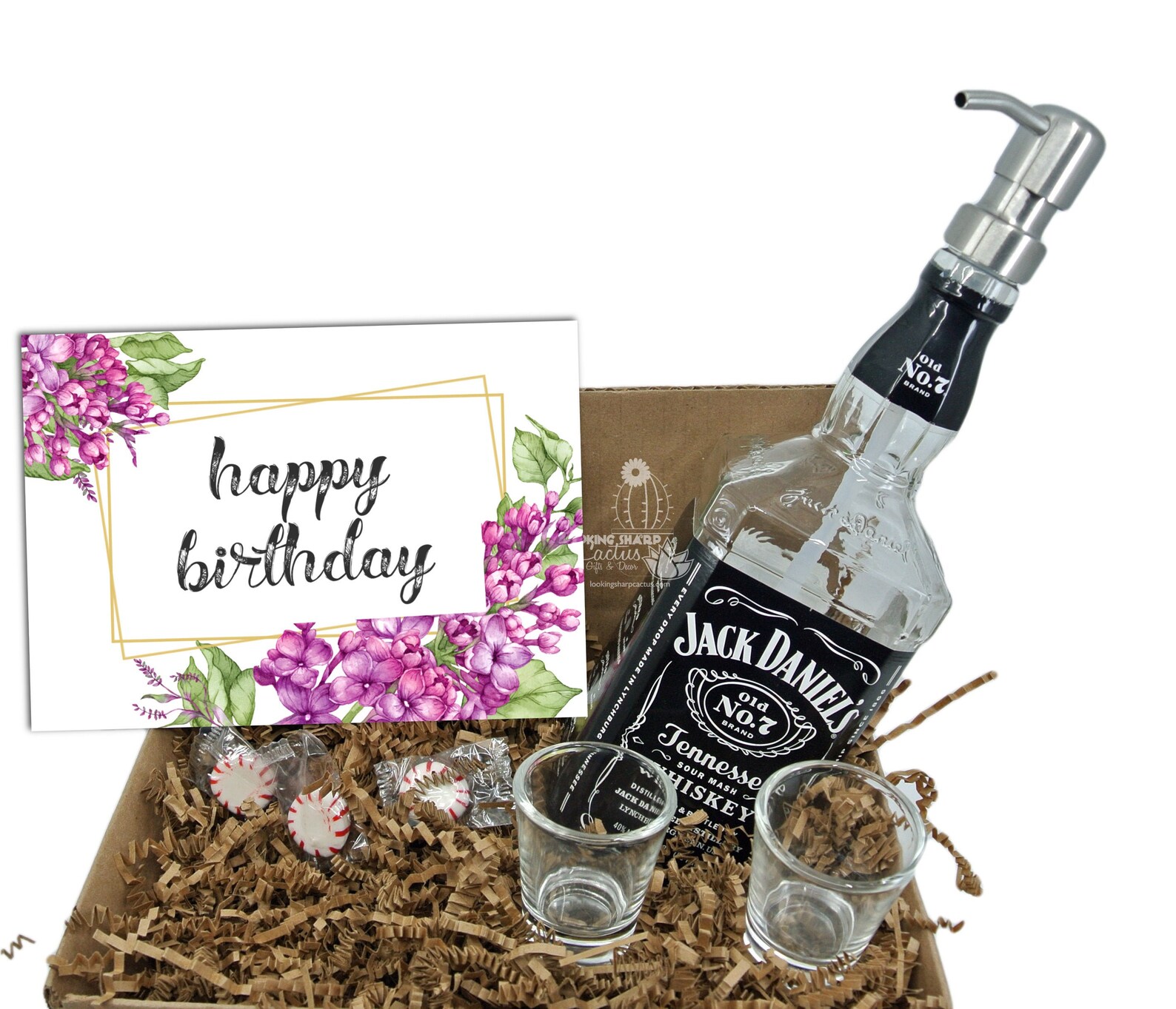 Birthday Gift Jack Daniels Gift Box / Whiskey Gift Whiskey Etsy
