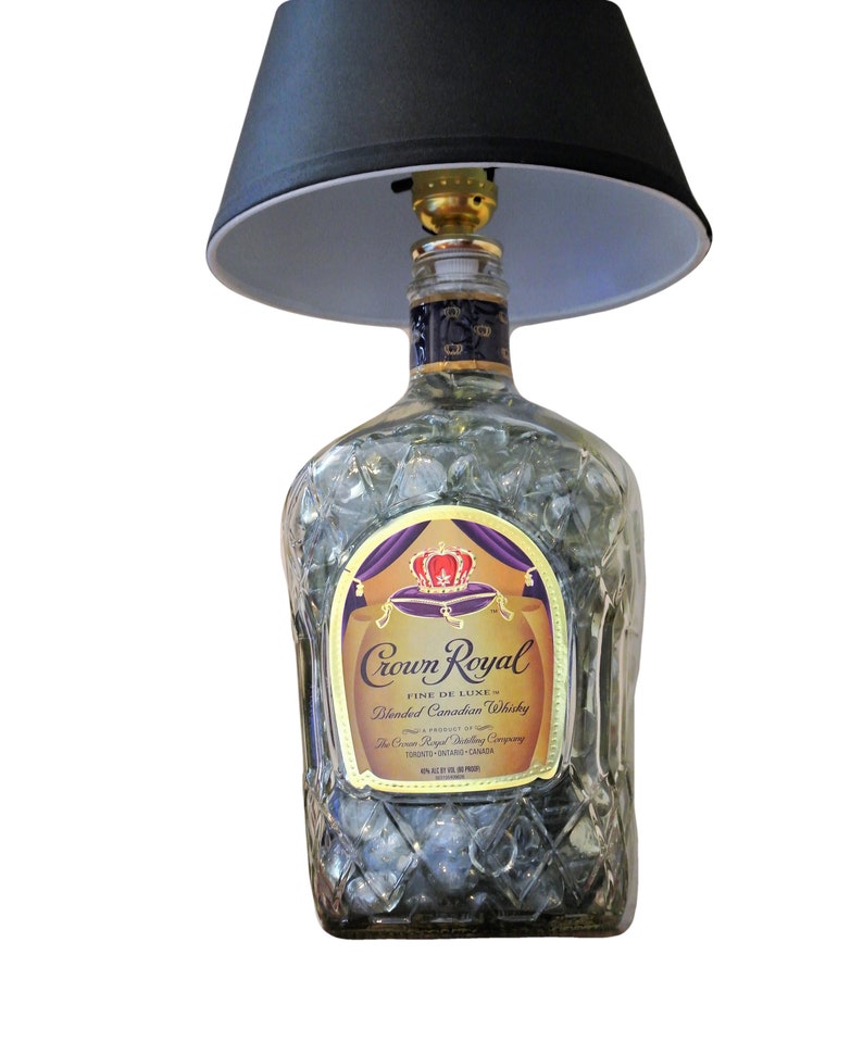 Easy to Assemble Bottle Lamp Kit / Liquor Bottle Lamps / Glass Etsy